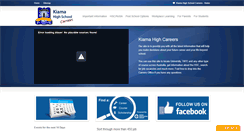 Desktop Screenshot of kiamahighcareers.com